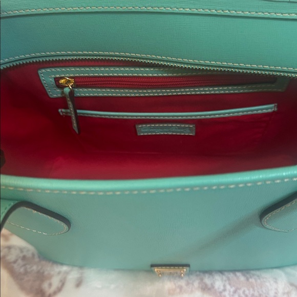 Dooney & Bourke Aqua Tote Bag - Picture 5 of 7